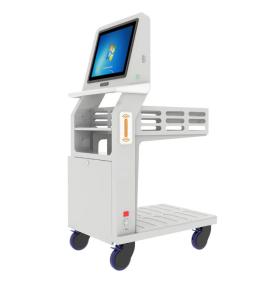 Wózek do sprawdzania i liczenia stanu zapasów biblioteki RFID