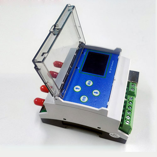 Modbus TCP czterokanałowy, wysokoczęstotliwościowy, przemysłowy czytnik RFID, precyzyjne narzędzie, automatyczna linia produkcyjna, czytnik kart 3