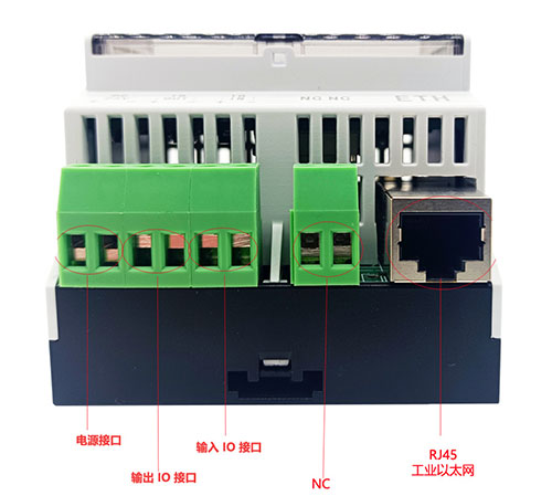 Modbus TCP czterokanałowy wysokiej częstotliwości przemysłowy czytnik RFID precyzyjne narzędzie automatyczna linia produkcyjna czytnik kart 6