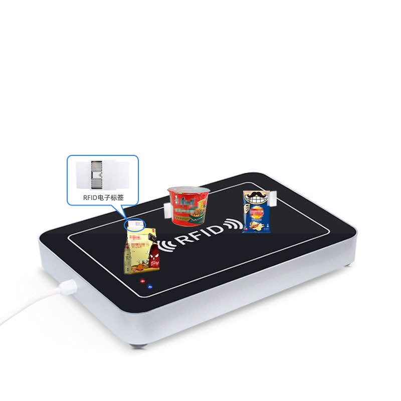 UHF rfid smart settlement table hotel fast food restaurant canteen smart plate store overtime unmanned self-service cash casino