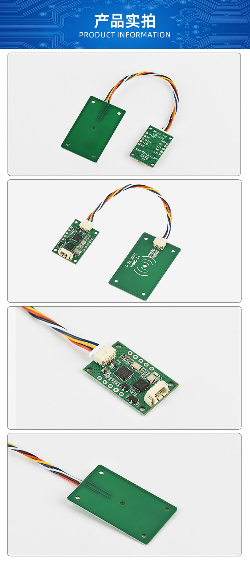 Producent modułu NFC o wysokiej czułości do rozpoznawania kart identyfikacyjnych dostarcza moduł indukcyjny odczytu karty RFID IC 2