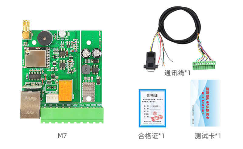 Moduł UHF RFID 915M czytnik modułów UHF moduł czytnika kart identyfikacyjnych o częstotliwości radiowej wbudowany 5