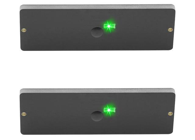 Etykieta emitująca światło LED o bardzo wysokiej częstotliwości, tag elektroniczny rfid, tag podświetlany LED, tag pozycjonujący obiekty, zarządzanie zasobami 7